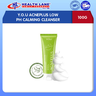 Y.O.U JERAWATPLUS LOW PH CALMING PENCUCI 100G
